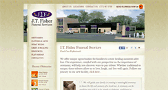 Desktop Screenshot of jtfisherfuneralservices.com
